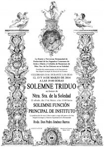 TRIDUO SOLEDAD